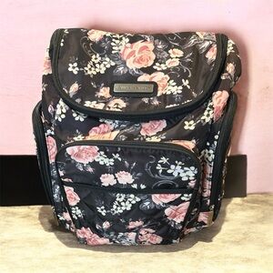 Laura Ashley, floral diaper bag backpack